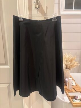 Tadashi Shoji Black A-Line Skirt